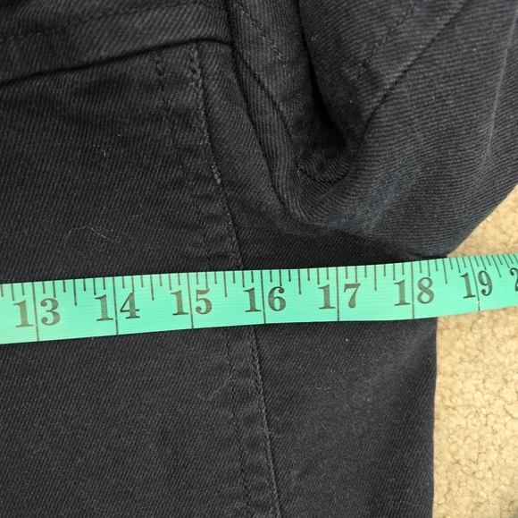 Juicy Couture Y2K Navy Peacoat, Branded Gold Buttons. Nautical Lining. Size L - Picture 14 of 15